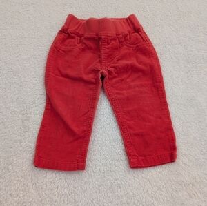 Red Kids Corduroy Pants